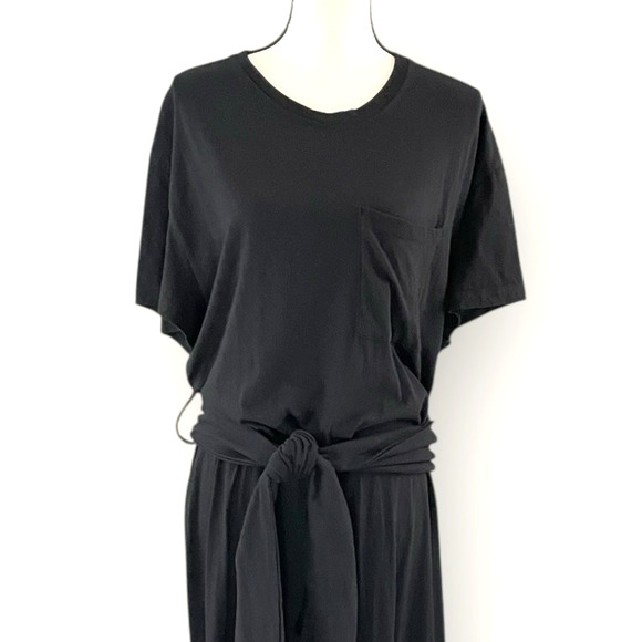 Jonathan Simkhai Standard Sara T Shirt Maxi Dress Size XL Jersey Minimalist - Picture 3 of 9